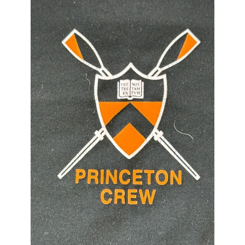 Nike Pro Dri-FIT Princeton Crew Shirt Large Gray‎ Fitted  Long Sleeve Athletic